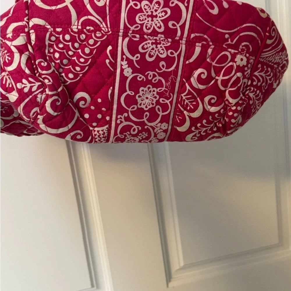 Vera Bradley Pink and Cream Shoulder Bag